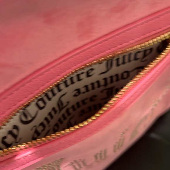 NWT Juicy Couture Pink Lemonade Velour Bog Spencer Backpack main image 6